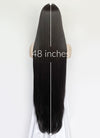 Black Straight Synthetic Hair Wig NS561