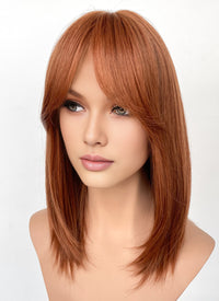 Ginger Straight Synthetic Hair Wig NS576