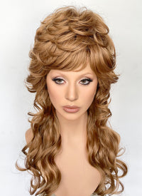 Die With A Smile Lady Gaga Blonde Curly Synthetic Hair Wig VT001