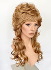 Die With A Smile Lady Gaga Blonde Curly Synthetic Hair Wig VT001