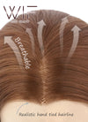 Straight Red Lace Front Synthetic Wig LF025