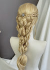 Blonde Braided Lace Front Synthetic Wig LF2509