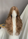 Golden Blonde Wavy Synthetic Hair Wig NL093