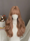 Brown Wavy Synthetic Hair Wig NS537