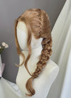 Golden Blonde Braided Lace Front Synthetic Wig LF2507