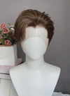 Brunette Straight Lace Front Synthetic Men's Wig LF6095