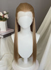 Medium Blonde Straight Lace Front Synthetic Men's Wig LF3270G