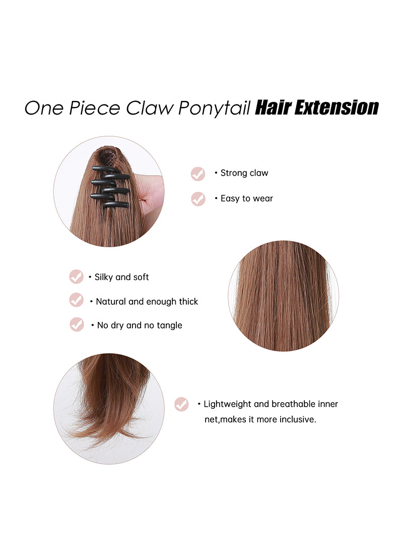 Lightweight ponytail clearance extension