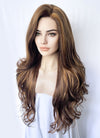 Brunette Wavy Lace Front Synthetic Wig LF1321