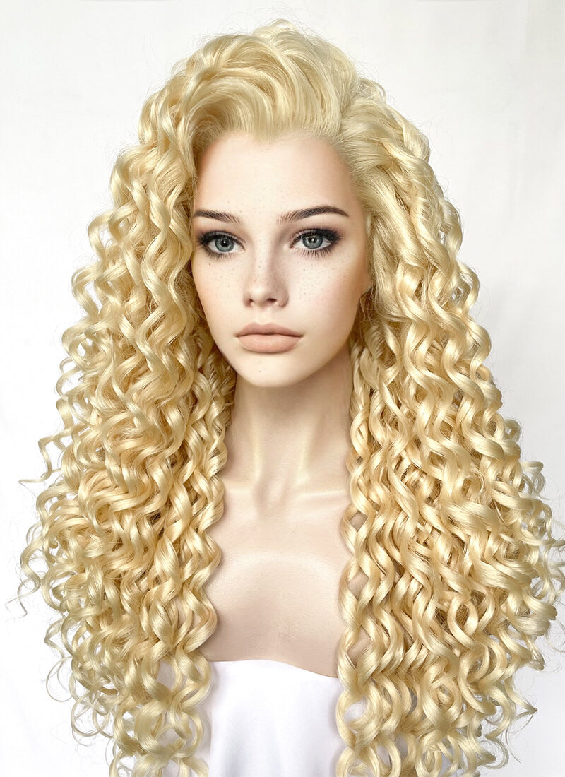 2024 blonde synthetic wig