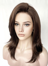 Brunette Straight Lace Front Synthetic Wig LF1323