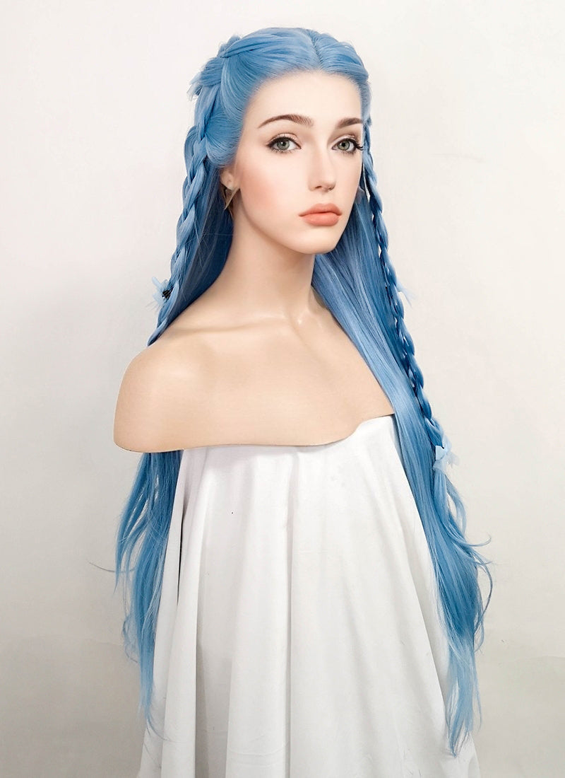 Blue wig clearance uk