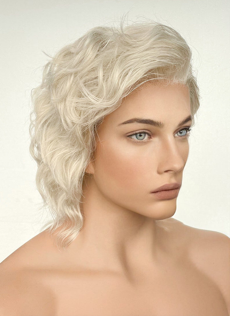 Ash blonde wavy dream h.d good lace wig