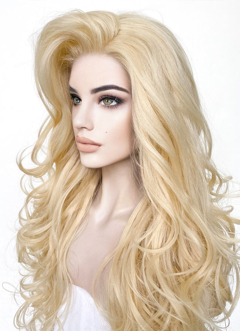 Blonde synthetic clearance lace front wigs