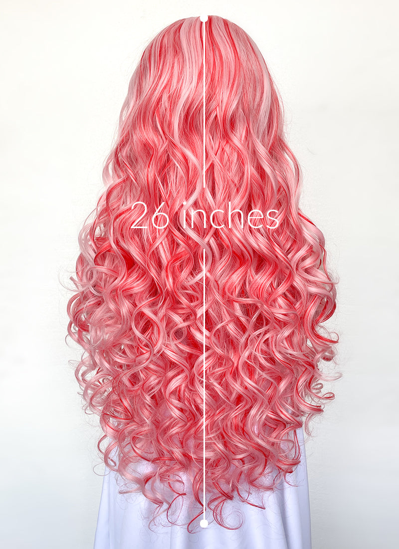 Long curly cosplay clearance wig