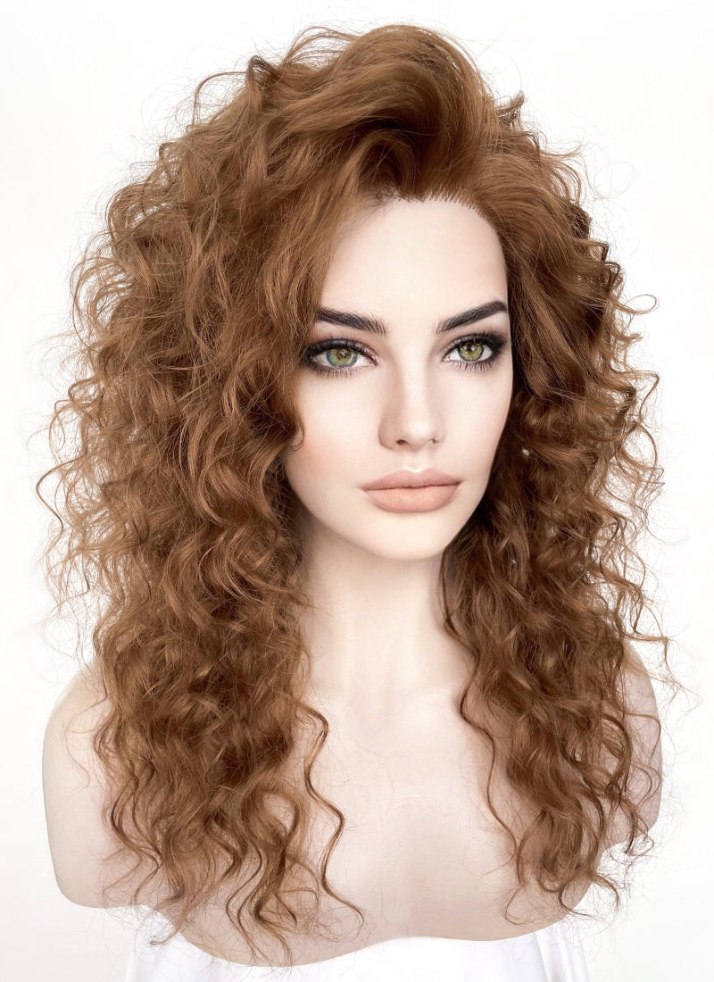 Brown Lace Front Wig LF6005 WigIsFashion Wig Is Fashion