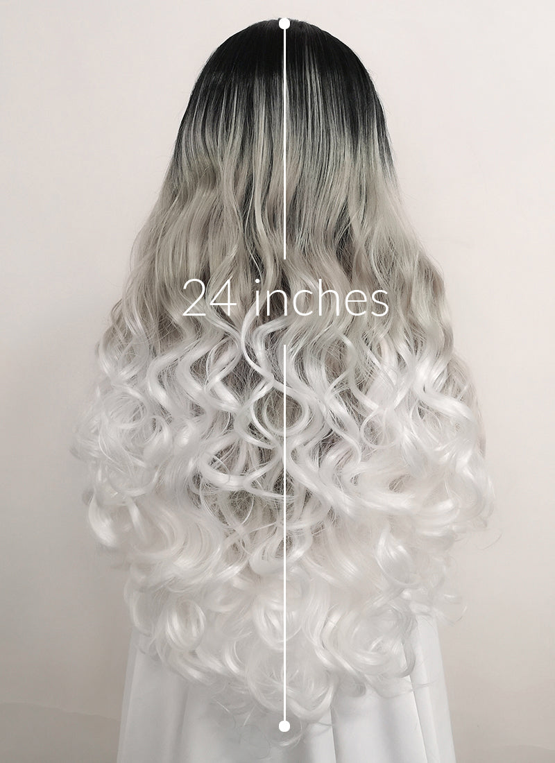 Grey ombre wig uk best sale