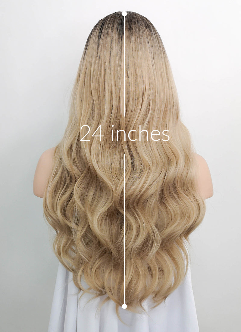 Blonde wig outlet extensions