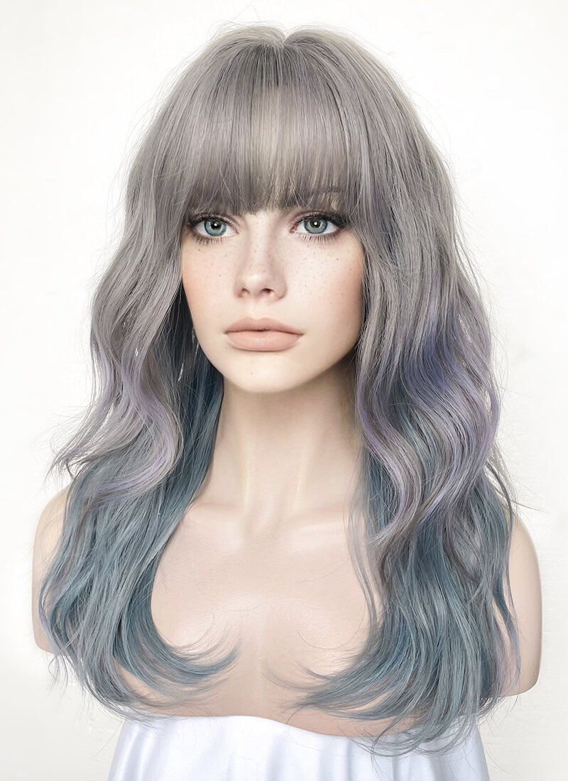 Blue on sale gray wig