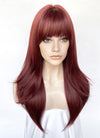 Dark Red Straight Synthetic Hair Wig NS527