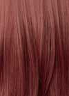 Dark Red Straight Synthetic Hair Wig NS527